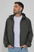 Campera rompeviento Clark verde militar - Mayorista BRAVO Jeans