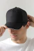 Gorra canvas WEMBLEY negra