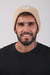 Gorro de lana Beige