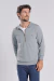 Buzo de frisa medio cierre Niebla - comprar online