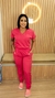 Pijama Cirúrgico Conjunto Hospitalar Liso Gabardine Pink - comprar online