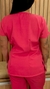 Pijama Cirúrgico Conjunto Hospitalar Liso Gabardine Pink - JS Uniformes