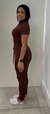 Conjunto Amanda Linha Luxo - Marrom - loja online
