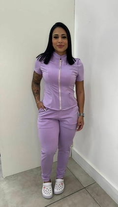 Conjunto Amanda Linha Luxo - Lilás - comprar online