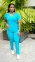 Conjunto Luxo Lunna - Azul Turquesa - comprar online