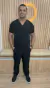 CONJUNTO TRADICIONAL MASCULINO NIKK ELASTANO SLIM - PRETO - comprar online