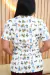 BLUSA SCRUB ESTAMPADA SHREK - comprar online