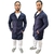 JALECO MASCULINO AZUL MARINHO GABARDINE PREMIUN GOLA ESPORTE