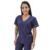 BLUSA AZUL MARINHO DE FITINHAS DOURADAS - JS Uniformes
