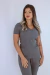 Conjunto Luxo Lunna - Grafite - JS Uniformes