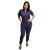 Conjunto Pijama Cirúrgico Jogger Premium Azul Marinho na internet