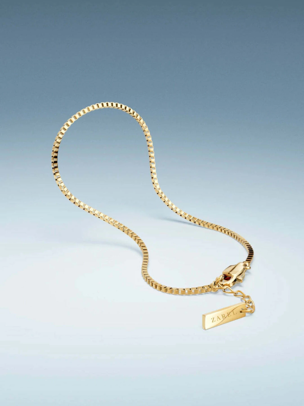 Pulseira Box de Aço com Banho Ouro 18k