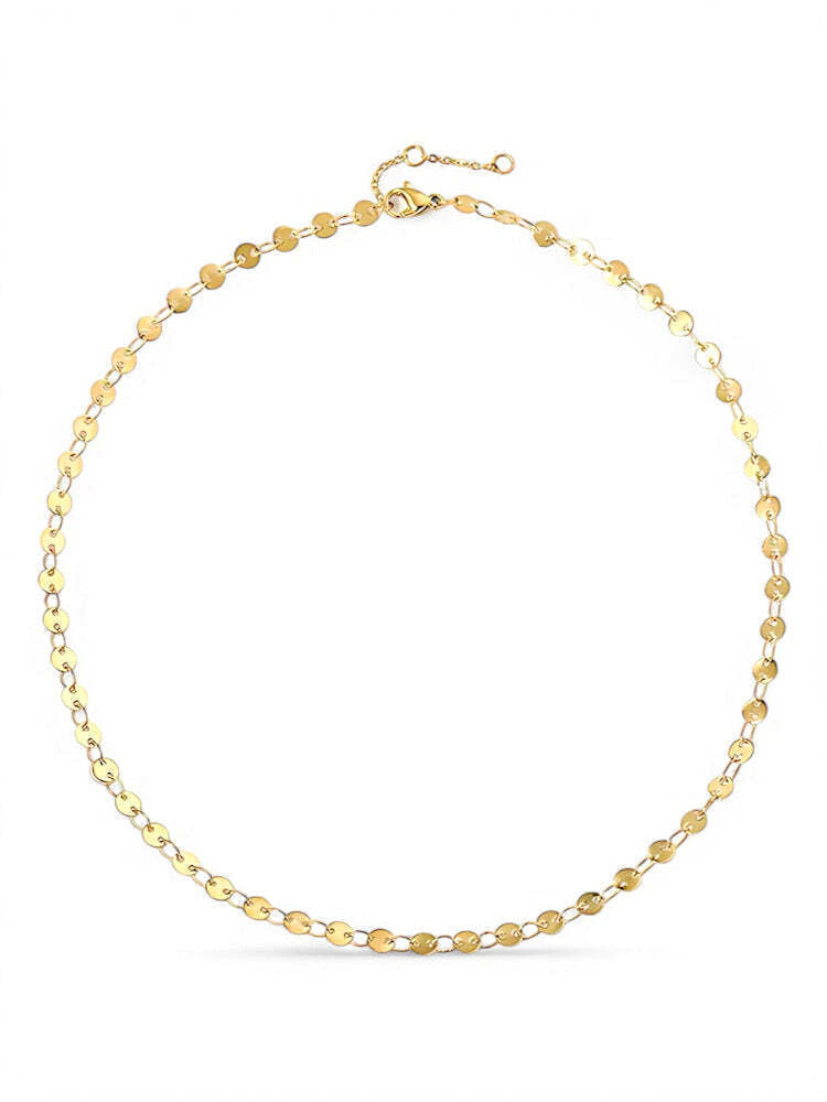 Choker Versailles de Aço Dourado