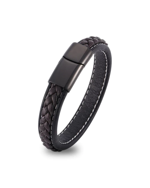 Pulseira de Couro Royale