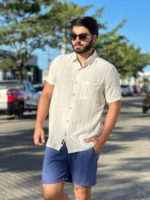 SHORT ELASTICO LINHO AZUL M.POLLO - comprar online