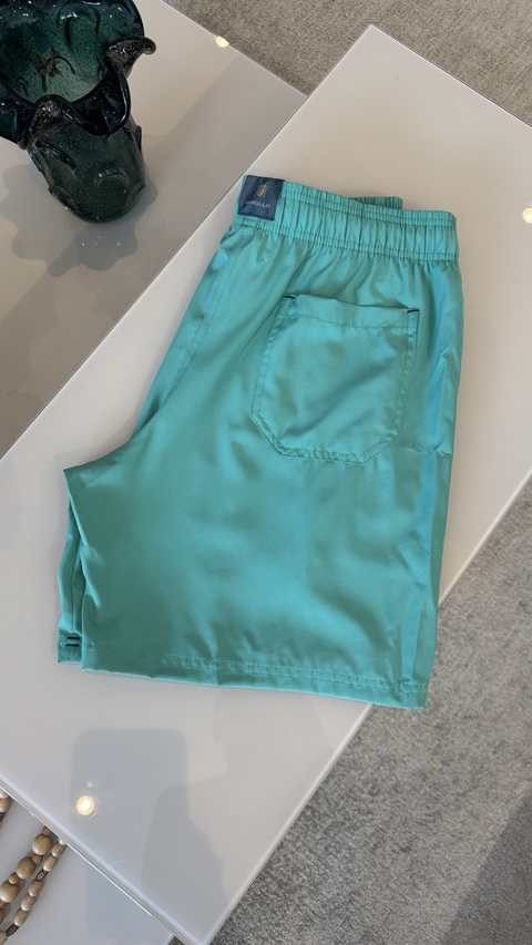 SHORT PRAIA LISO EUCALIPTO M.POLLO - comprar online