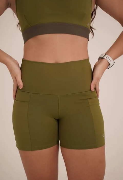 SHORT COM BOLSO AEROBIC ATLANTIS - comprar online