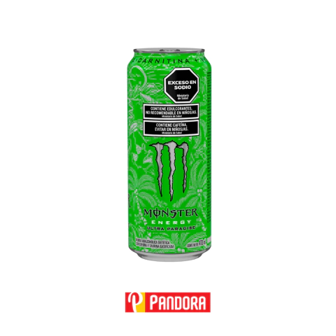 BEBIDA ENERGIZANTE LATA MONSTER ENERGY ULTRA PARADISE 473ML (1007084703536)