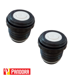 TAPON BOTON BLANCO LARGO TERMO ACERO (01311)