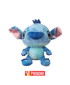 PELUCHE STITCH AZUL ROSA 50CM (01725)