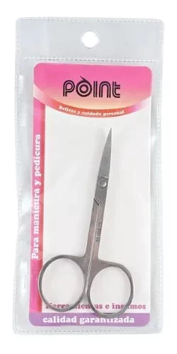 TIJERA DE ACERO PUNTA RECTA MODA POINT (7308949782036)