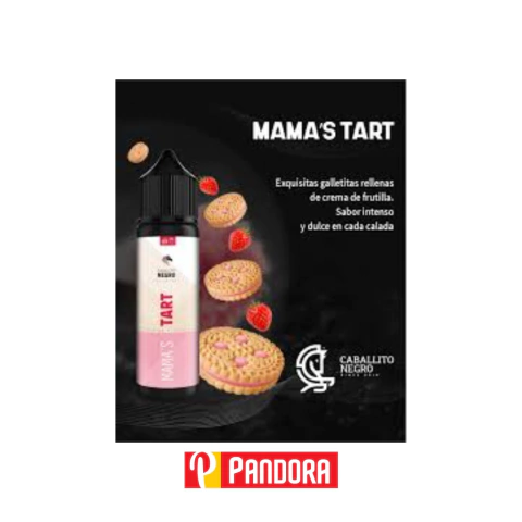LIQUIDO CABALLITO NEGRO MAMAS TART 120ML/ 0MG (110594)
