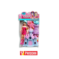 MUÑECA CON CASA Y ACCESORIOS VOGUE PRINCESS 9788B-6 (8980009188263)