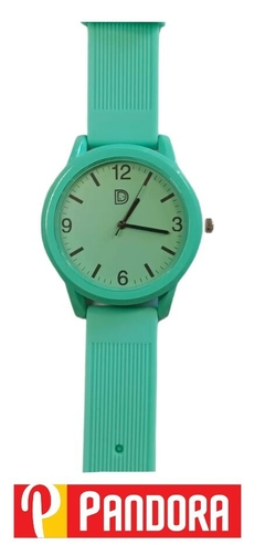 RELOJ DE PULSERA GRANDE REDONDO MALLA SILICONA DQ1969-5 (6902022019692) - PANDORA