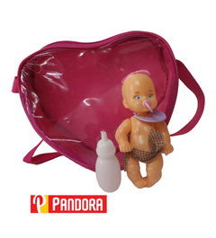 CARTERA CORAZON CON BEBE (01643)