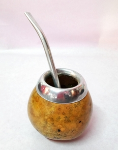 MATE DE CALABAZA CON BOMBILLA (10294)