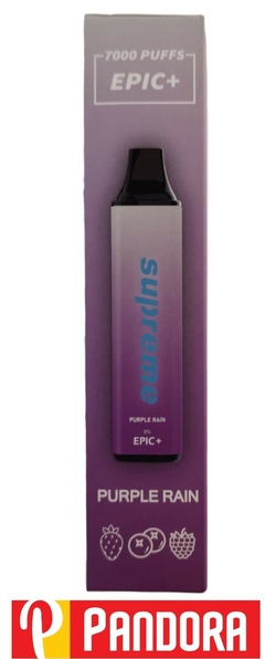 VAPER DESCARTABLE SUPREME 7000 PUFFS PURPLE RAIN (656874251866)