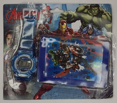 BILLETERA CON RELOJ LOL (6900328563284) en internet