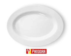 PLATO OVALADO MELAMINA BLANCO GRANDE (4068407340149)