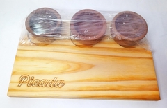 TABLA PICADA + CUENCOS DE MADERA 190-187 (01799)