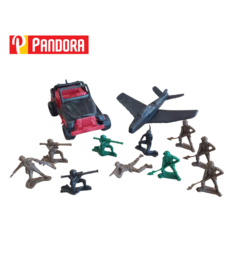 SPECIAL FORCES AVION JEEP Y SOLDADOS (0780456874669)