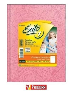 CUADERNO EXITO RAYADO N°1 UNIVERSO ROSADO X48HS (7791762422072)