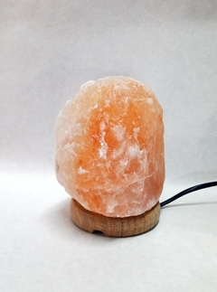 LAMPARA DE SAL PIEDRA CHICA 13CM APROX (03137)