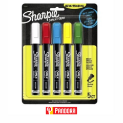 MARCADOR A LA TIZA X5 SHARPIE (071641208223)