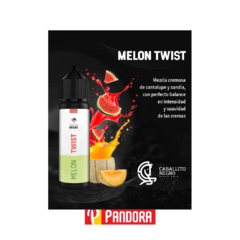 LIQUIDO CABALLITO NEGRO MELON TWIST 120ML 0MG (110589) - comprar online