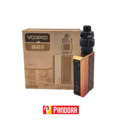 VOOPOO DRAG 5 - KIT P/ 2 BAT 18650 GRADIEN BROWN (6941291563260)