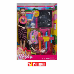 MUÑECA HEYLEY MAESTRA CON ALUMNA NO. HB058 (109671)