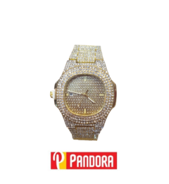 RELOJ DE PULSERA GRANDE CON BRILLOS DQ2278-8a (6902022227882)