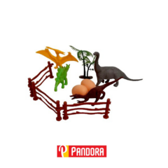 DINOSAURIOS EN BOLSA C/HUEVOS COD:1314A-2 (8450001314125)