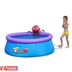 PILETA REDONDA PULPO SEA WORLD 1.75MX62CM JILONG NO:17594 (6920388638821)
