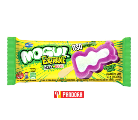 HELADO MOGUL EXTREME BLUEBERRY Y LIMÓN 60G (7790580135249)