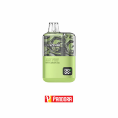 VAPER DESCARTABLE SPACEMAN 10K PUFF WHITE GRAPE ICE (6936760831896)