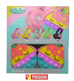 AURICULARES POP IT UNICORN P365 (6290132576892) - comprar online