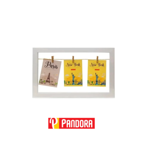 PORTA RETRATO TENDER 10X15 TRIPLE EUCA (7798156640258)