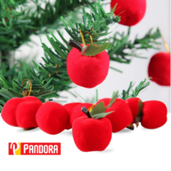 MANZANITAS NAVIDEÑAS X6 5cm (4894093107267)