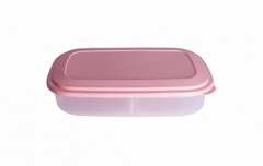 TAPER CON DIVISION 2000ML TAPA PASTEL (03445) - comprar online